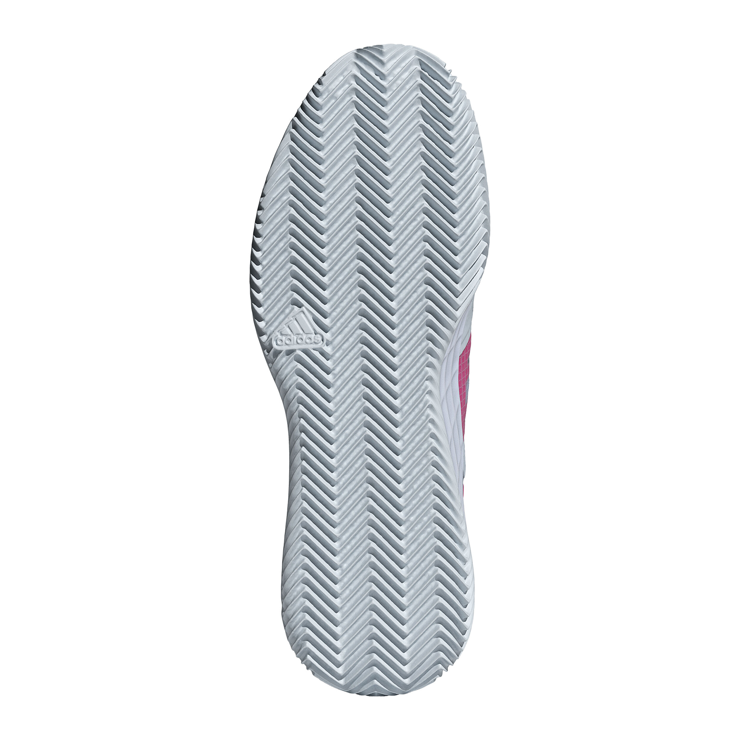 Adizero Ubersonic 4.1 Sandplatzschuh Herren - Hellgrau, Dunkelblau