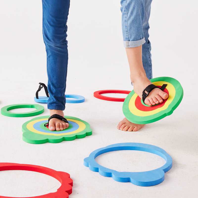 Jeu de pieds géants en mousse Oxybul