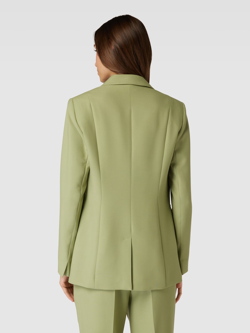 Blazer mit Reverskragen in hellgrün