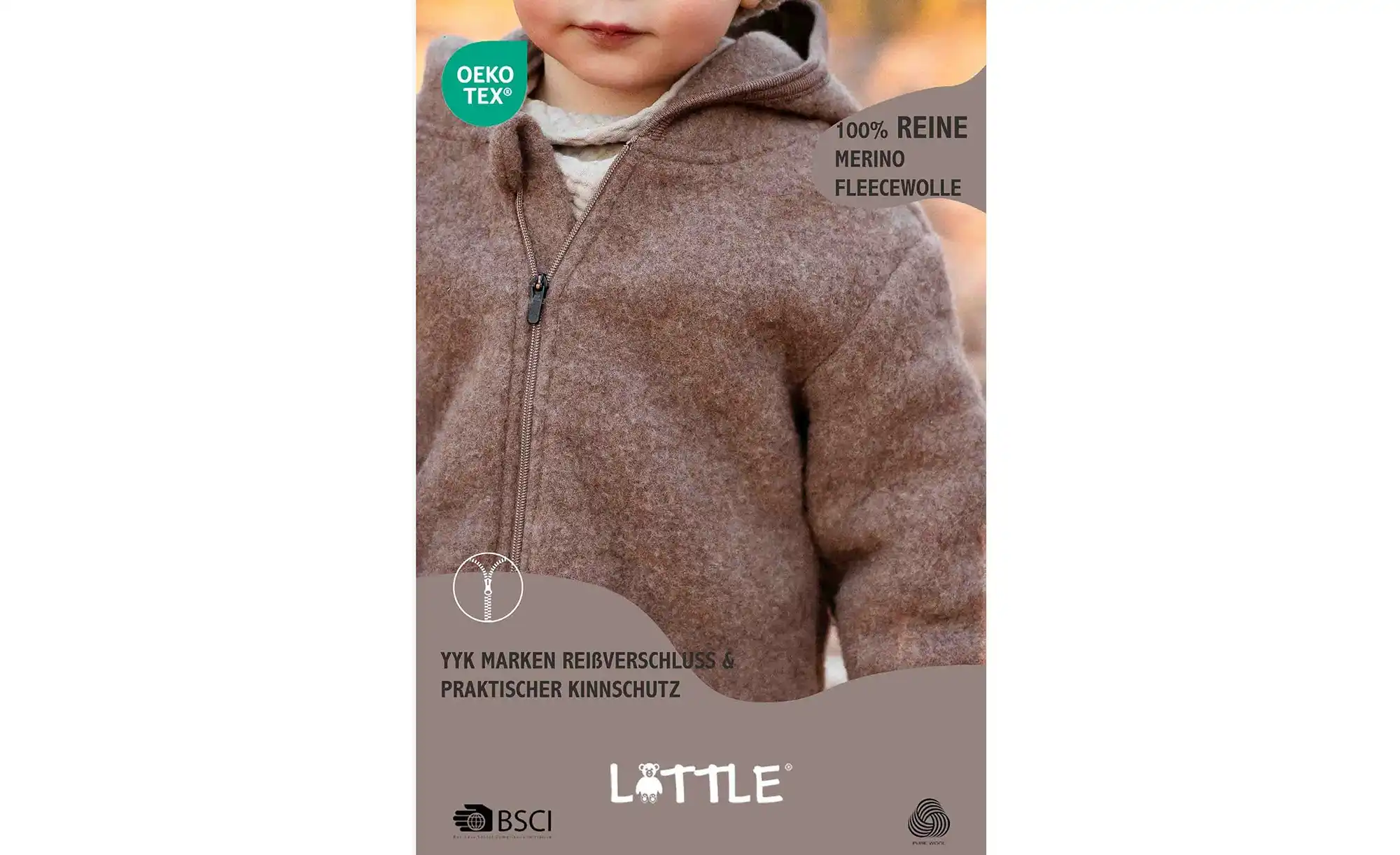 Merino Wollfleece Baby Overall Wollwalk