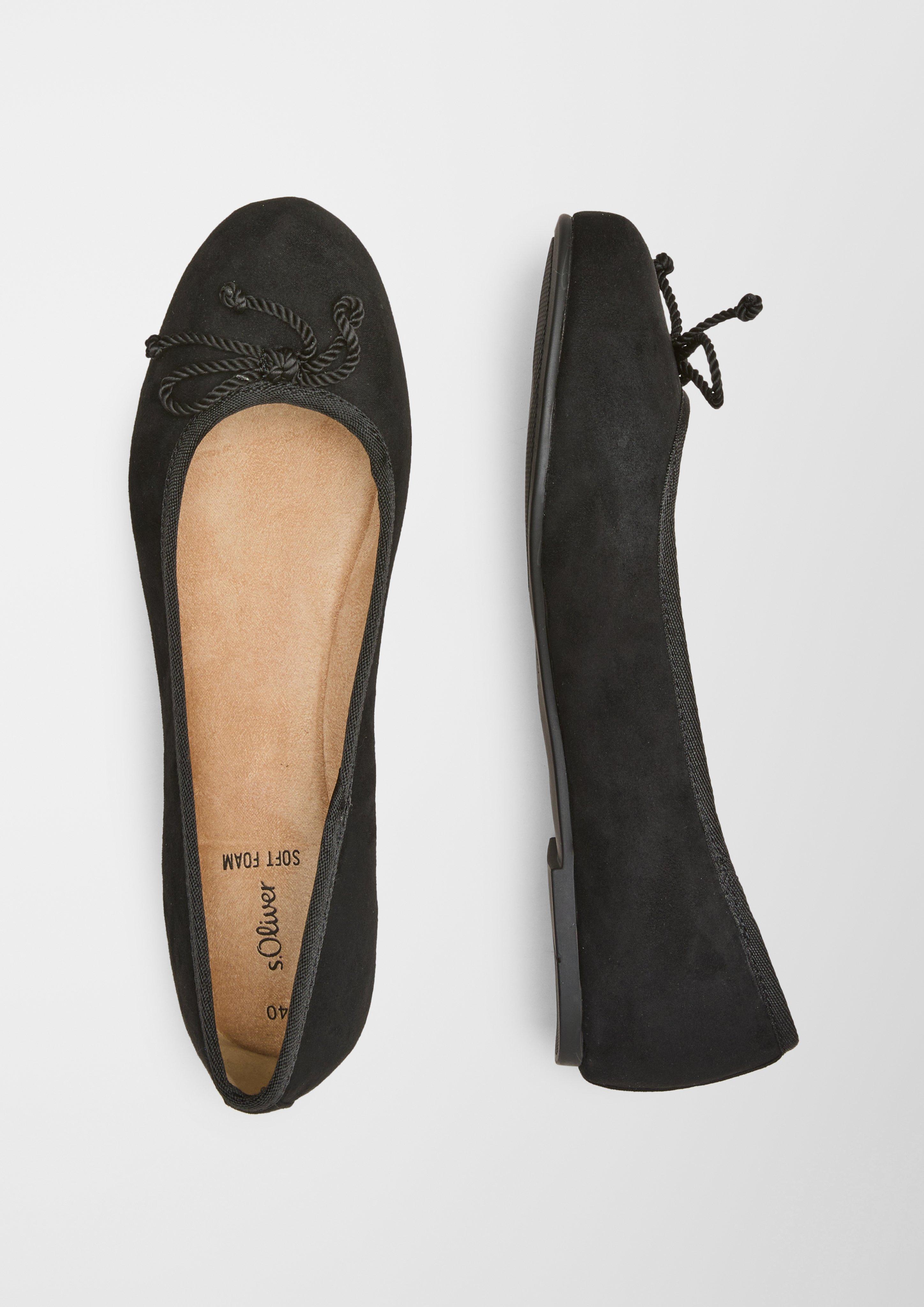 Ballerinas aus Lederimitat  6007387-001
