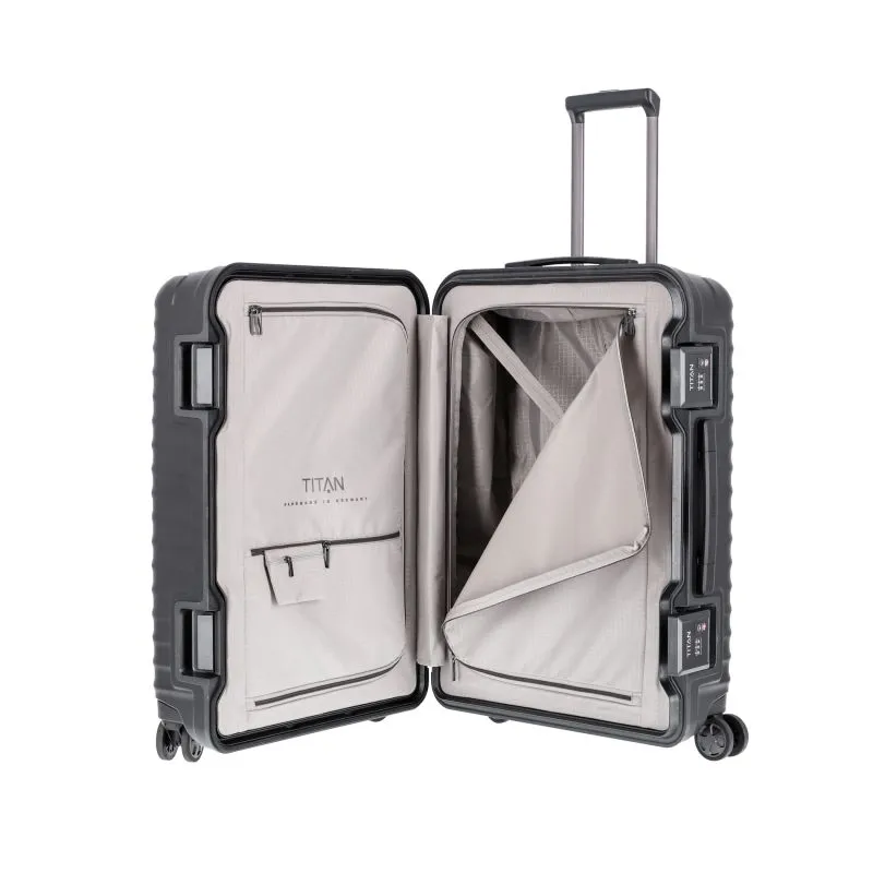 Titan LITRON FRAME 4-Rollen-Trolley M - Schwarz