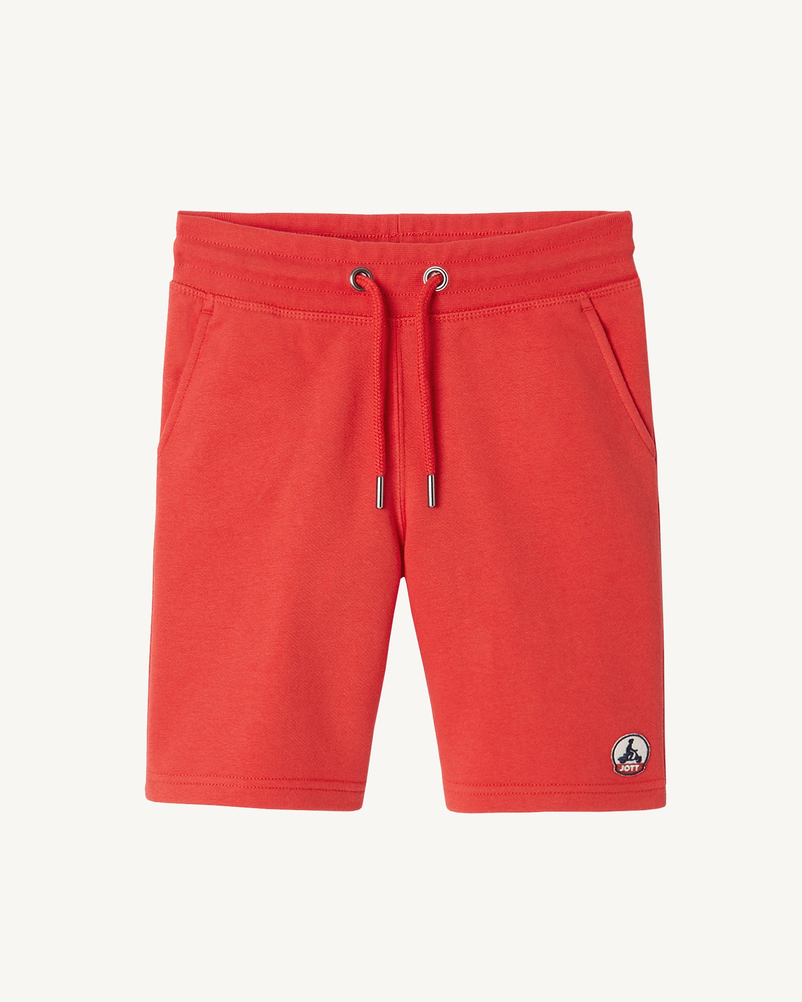 Short enfant en coton biologique Rouge vif Pereira