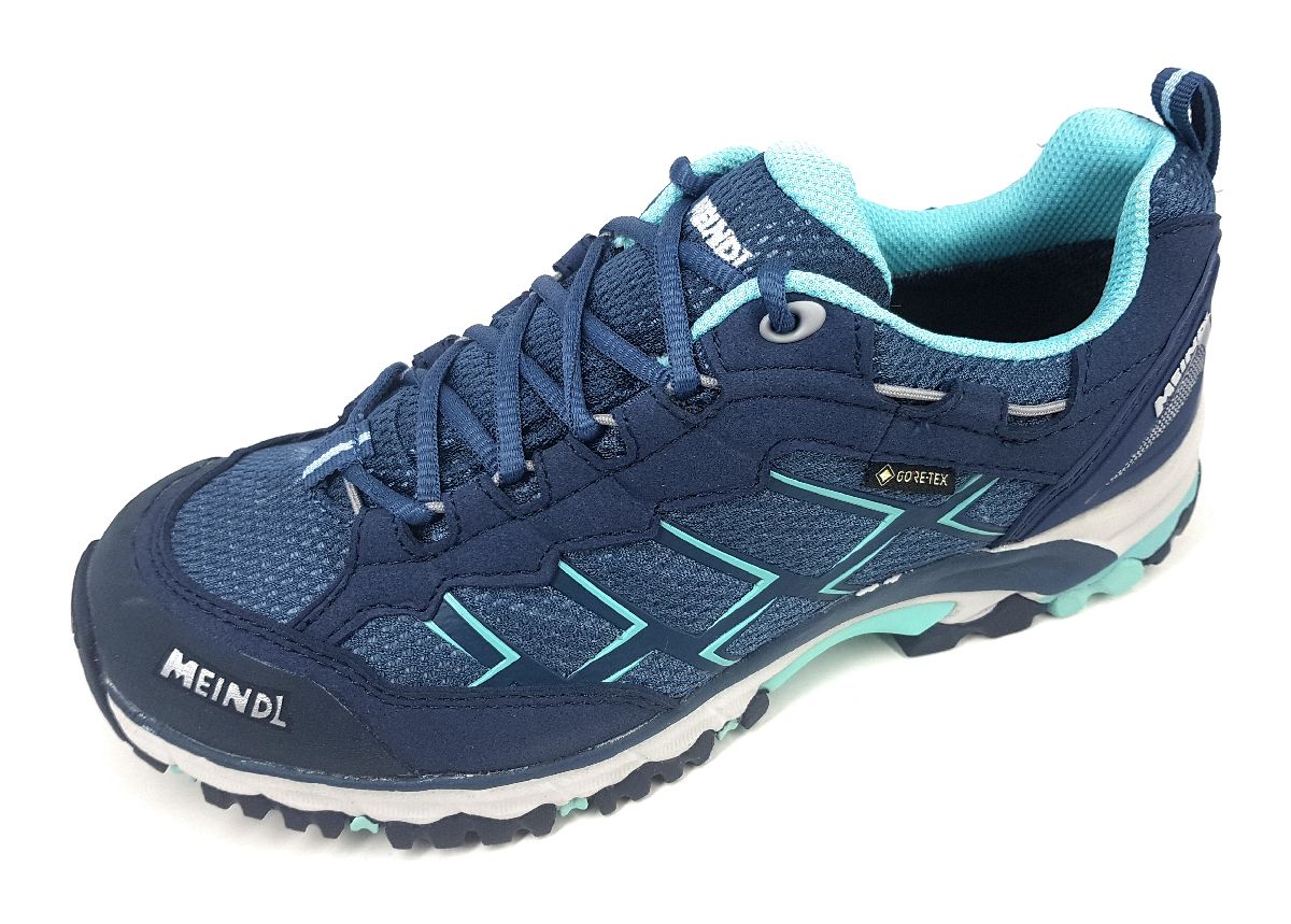 Meindl Caribe Lady GTX 3823 Blau 29- Jeans / Türkis