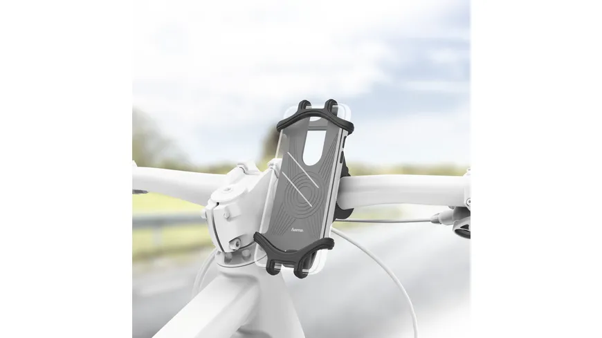 Hama Uni-Smartphone-Fahrradhalter für Geräte mit 6-8 cm Breite und 13-15 cm Höhe