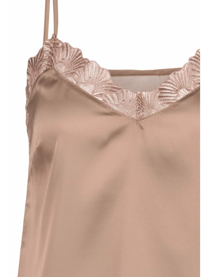 LASCANA Spaghettitop in beige günstig kaufen