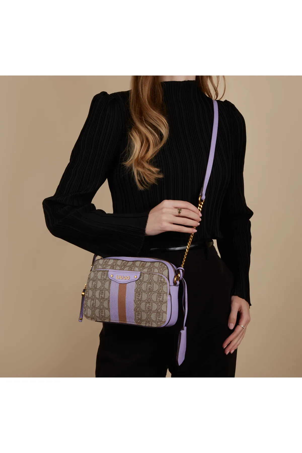 1'ASLAN  Liu Jo Adonide Damen Umhängetasche Violett Aa4245t9328-x0534