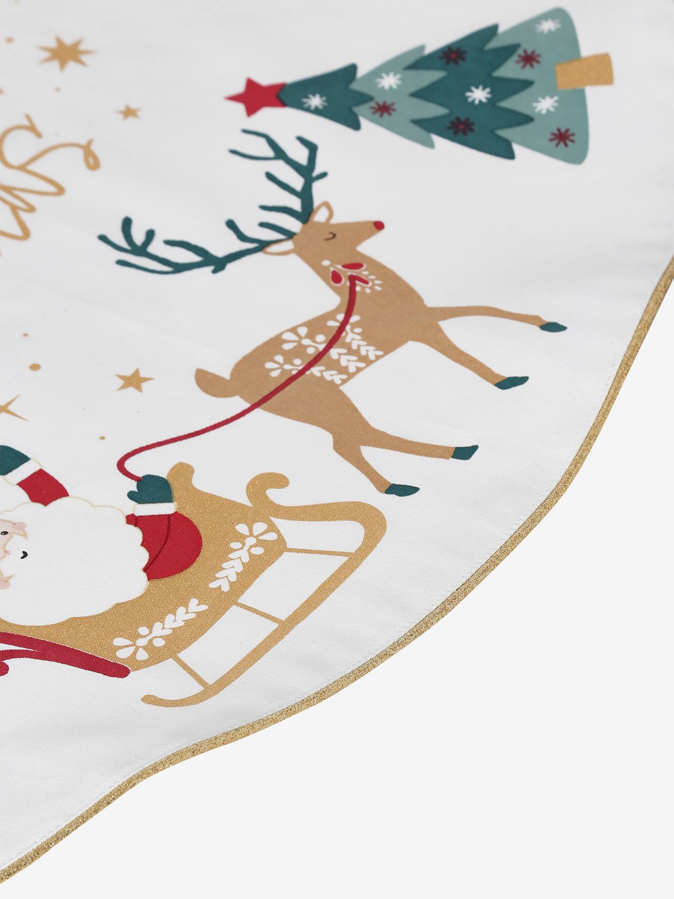 Tapis de sapin Casse-Noisette blanc