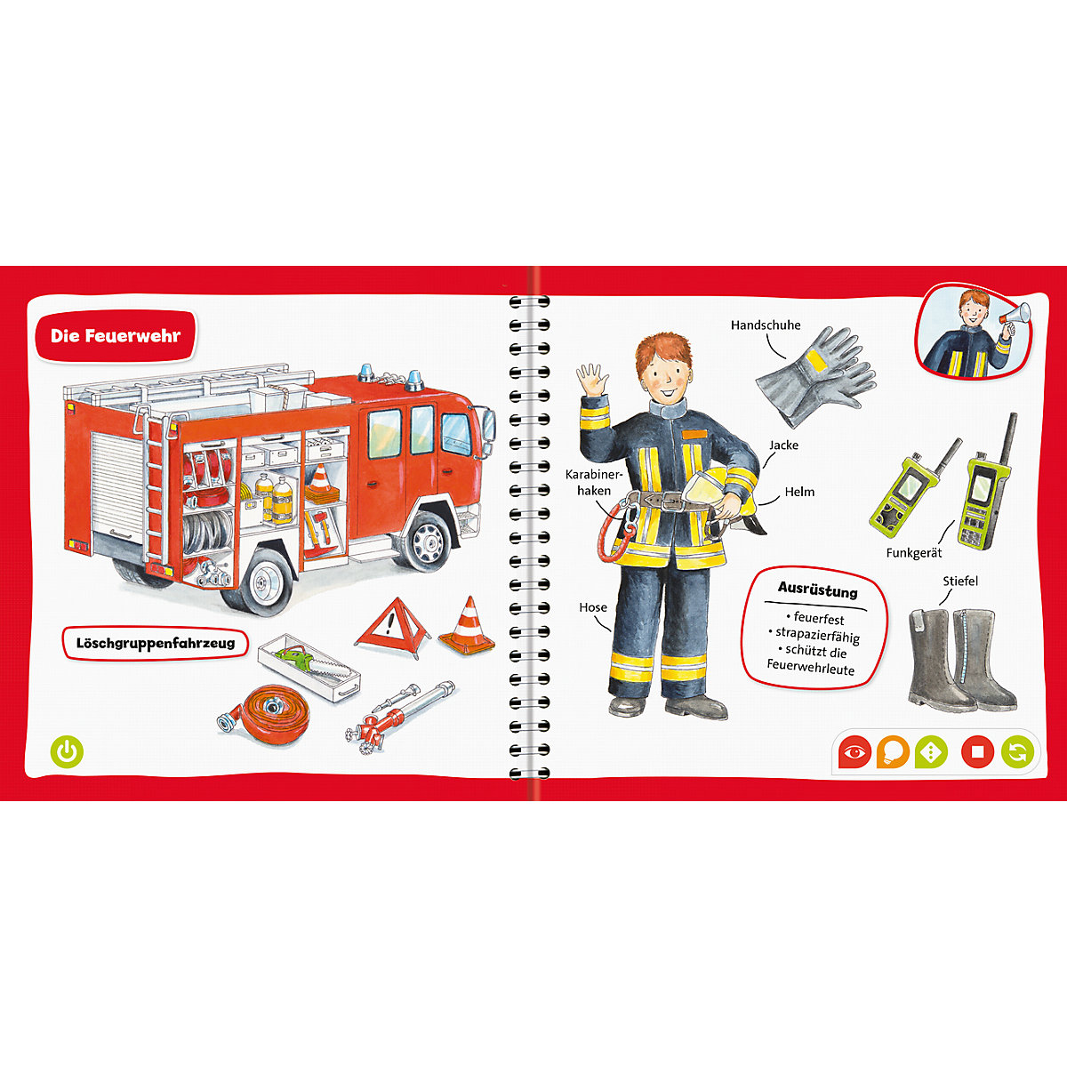 tiptoi® Pocket Wissen: Feuerwehr