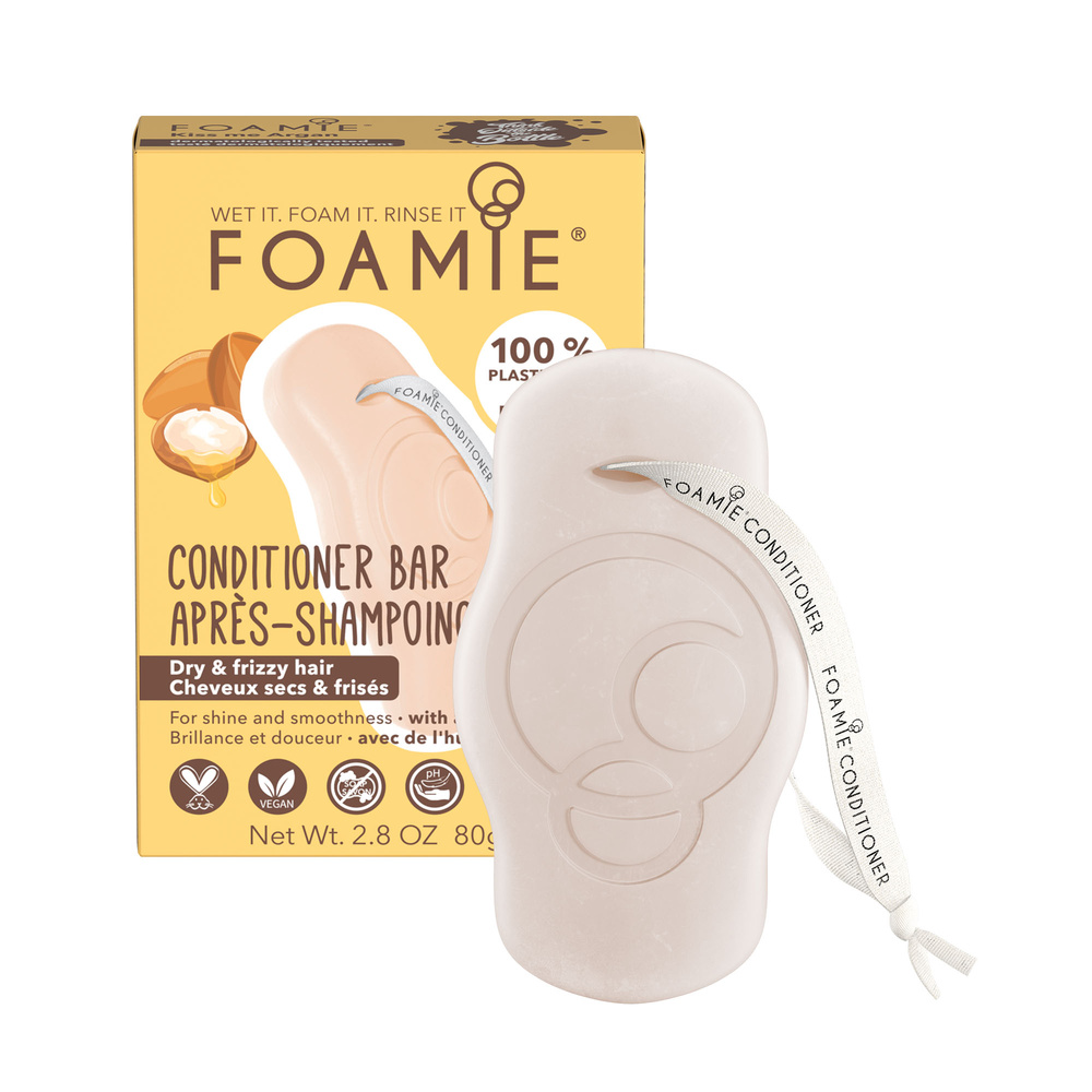 Foamie Après-shampoing solide - Kiss Me Argan Après-shampoing solide
