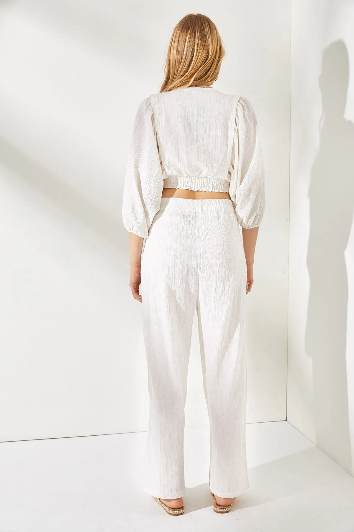 Olalook  Zweiteiler - Ecru - Oversized