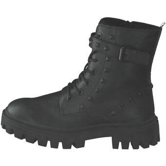 Tom Tailor Biker Boots in schwarz