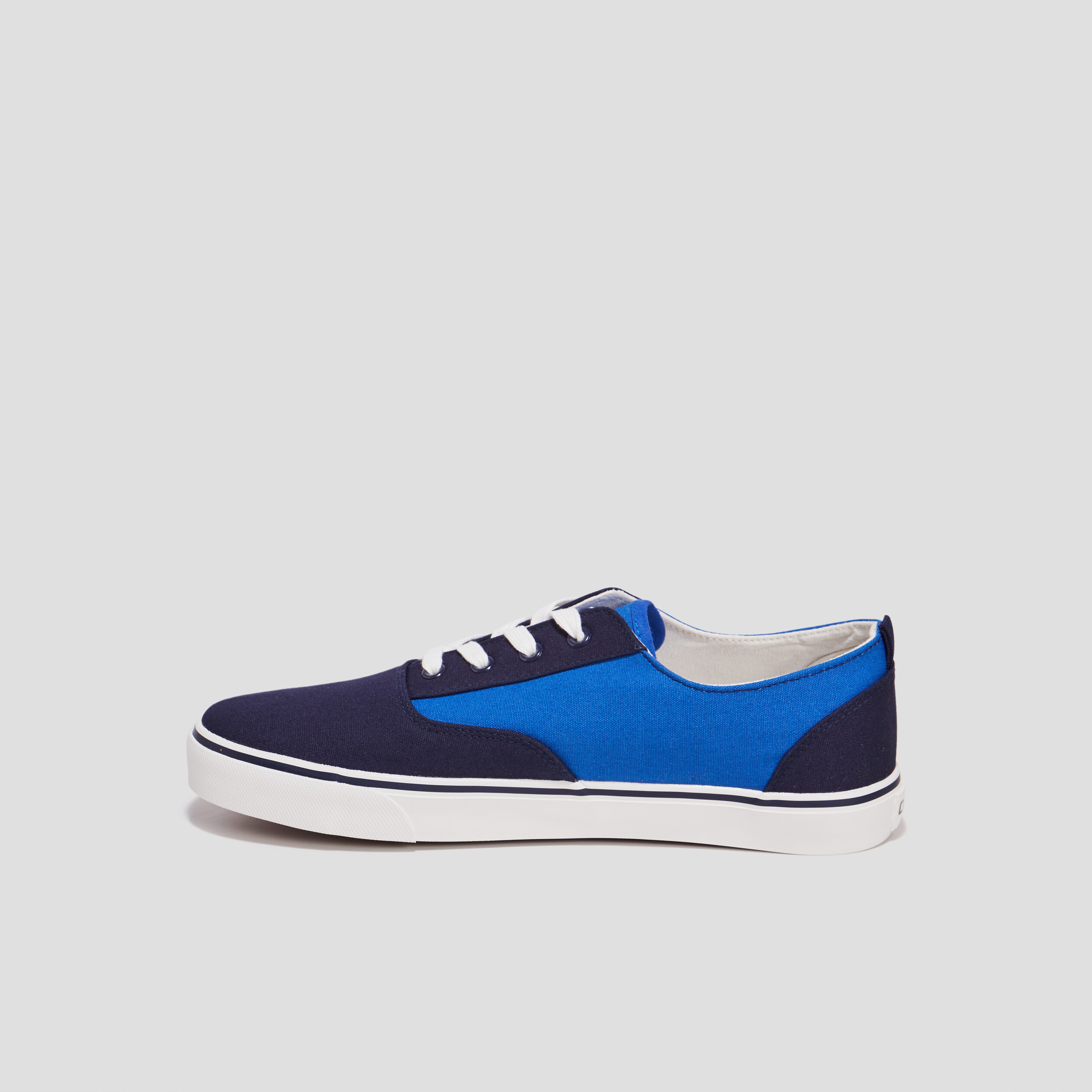 Tennis en toile à lacets Creeks bleu homme | La Halle