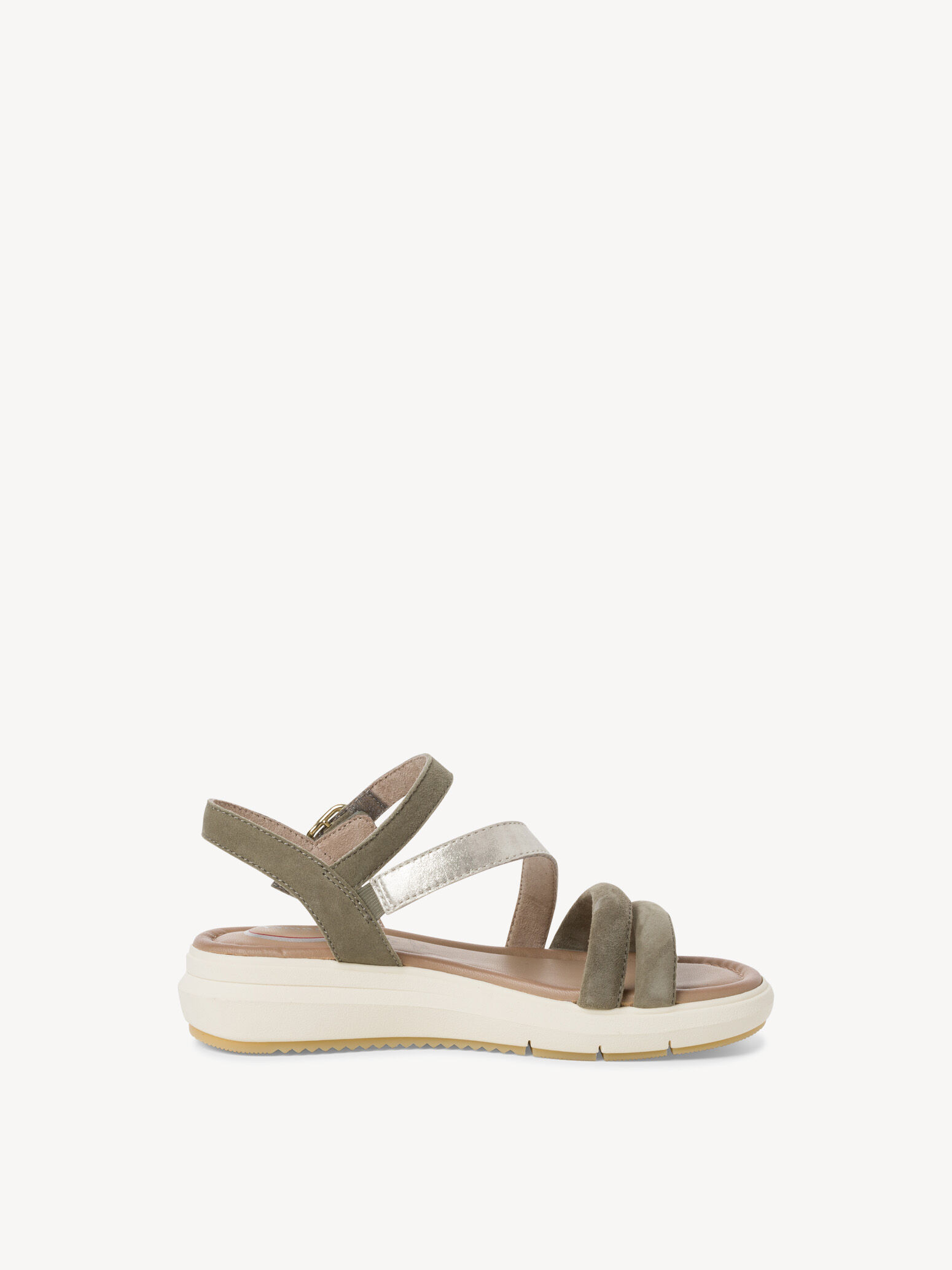 Sandale en cuir - vert