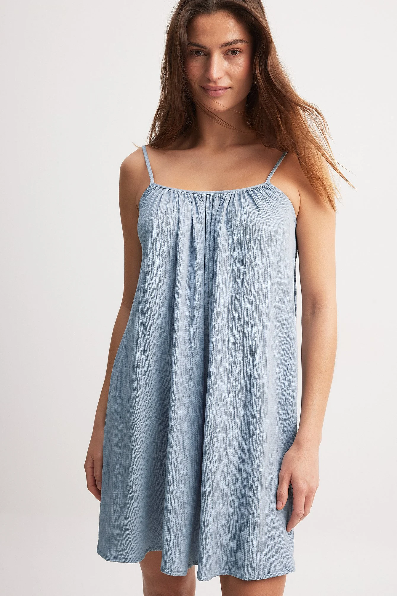 Low Back Flowy Mini Dress