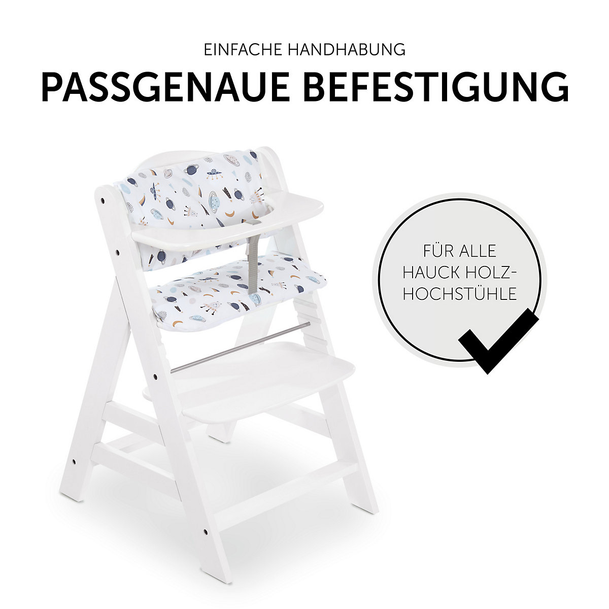 Sitzauflage Highchair Pad Deluxe, Space