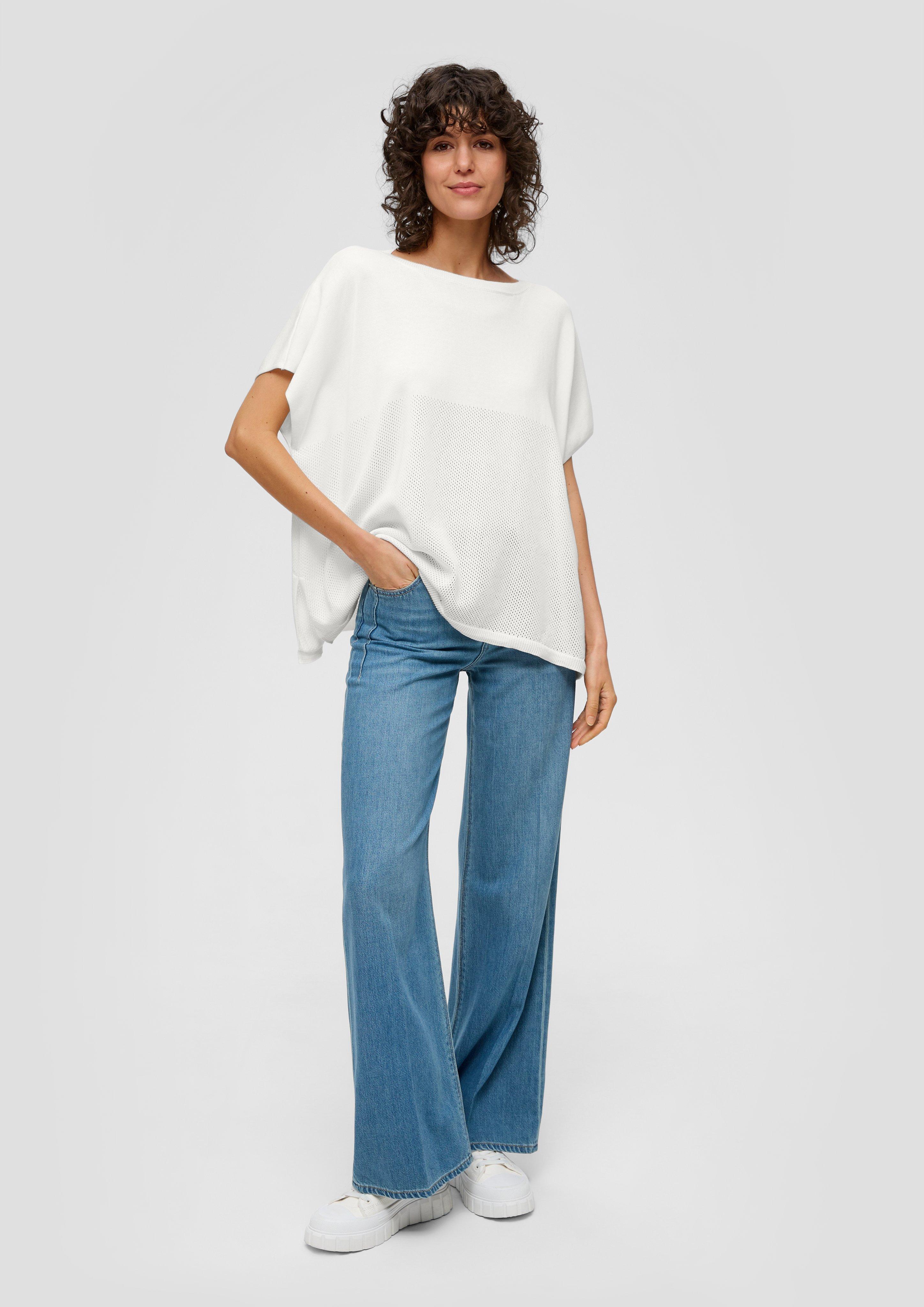 Poncho aus Viskosemix  2144495-0210