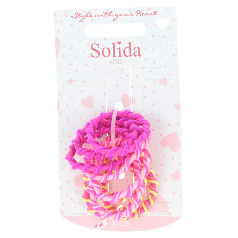 Solida Zopfabbinder gewellt sortiert 9 Stk.