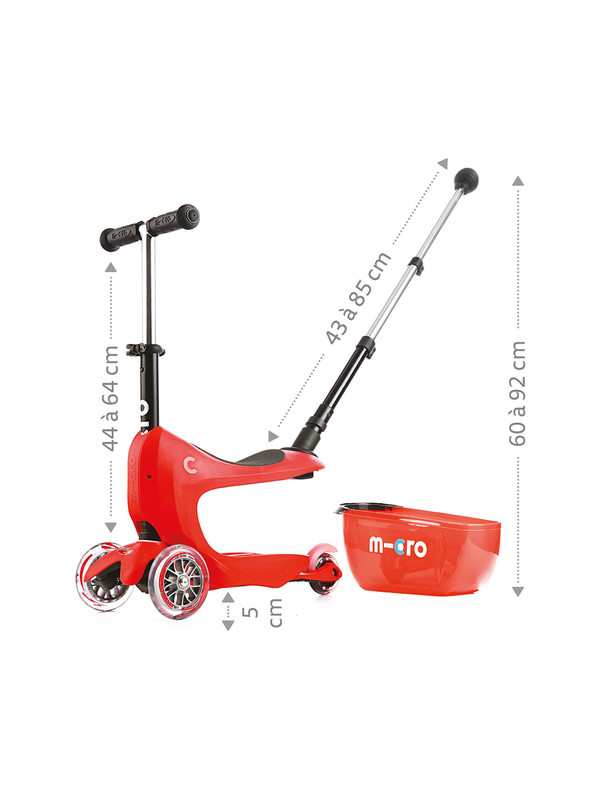Trottinette évolutive 3 roues – Mini 2Go Deluxe Mint