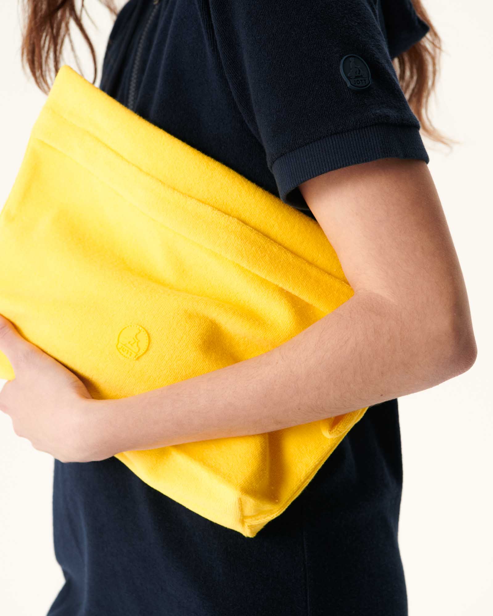Petite pochette éponge Citron Sea