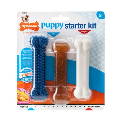 Nylabone Puppy Starter Kit Dog Chew