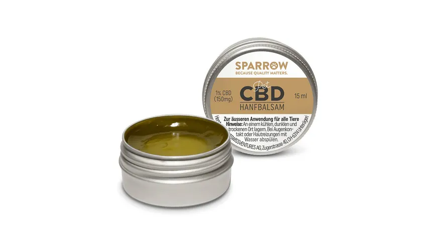 Sparrow CBD Hanfbalsam 15 ml