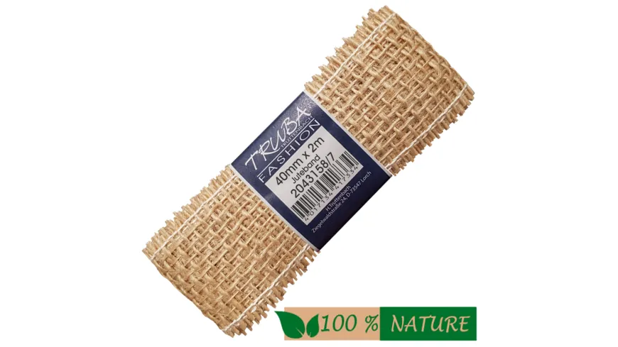 TRUBA 100% Natur Juteband natur 2 m