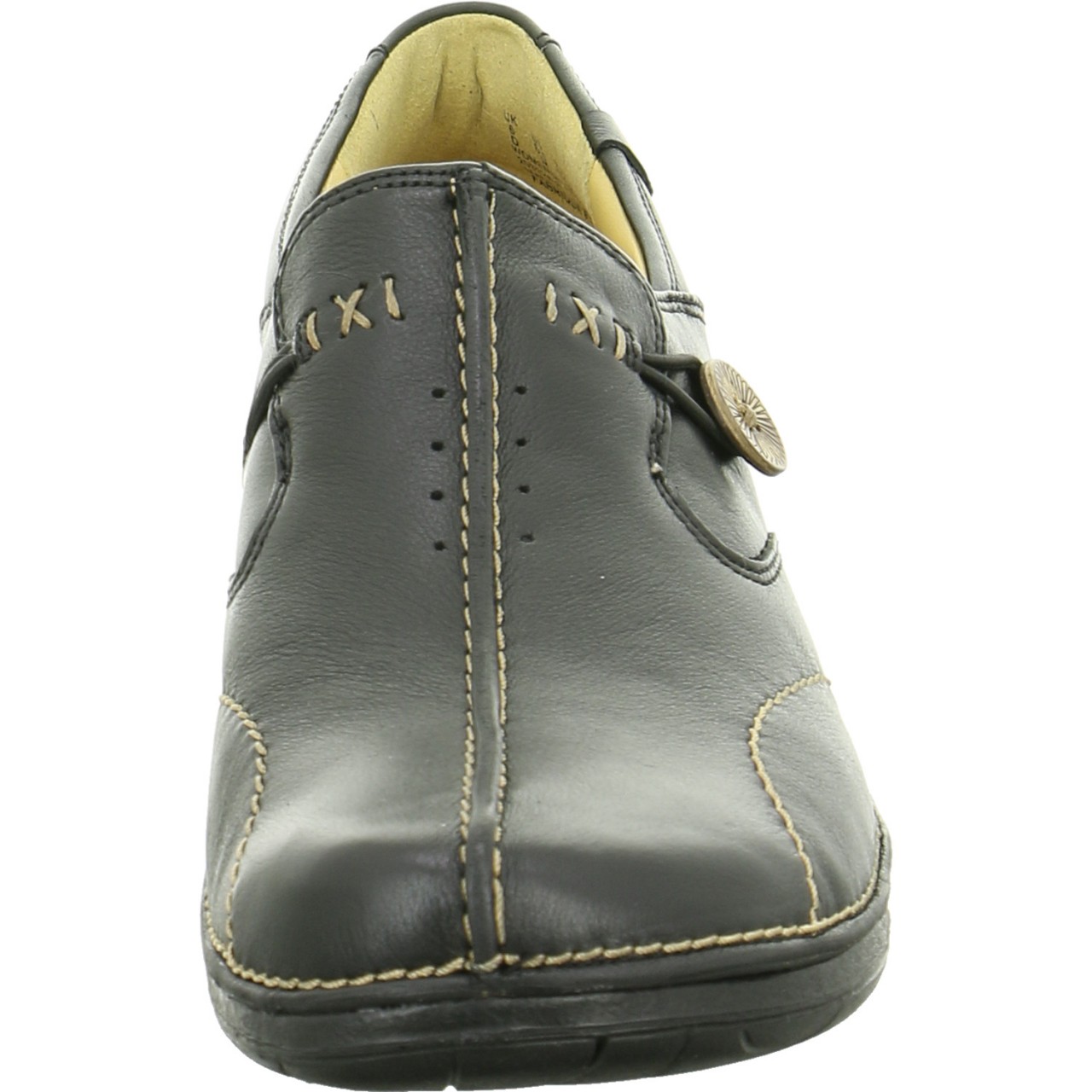 CLARKS Komfort Slipper schwarz NV