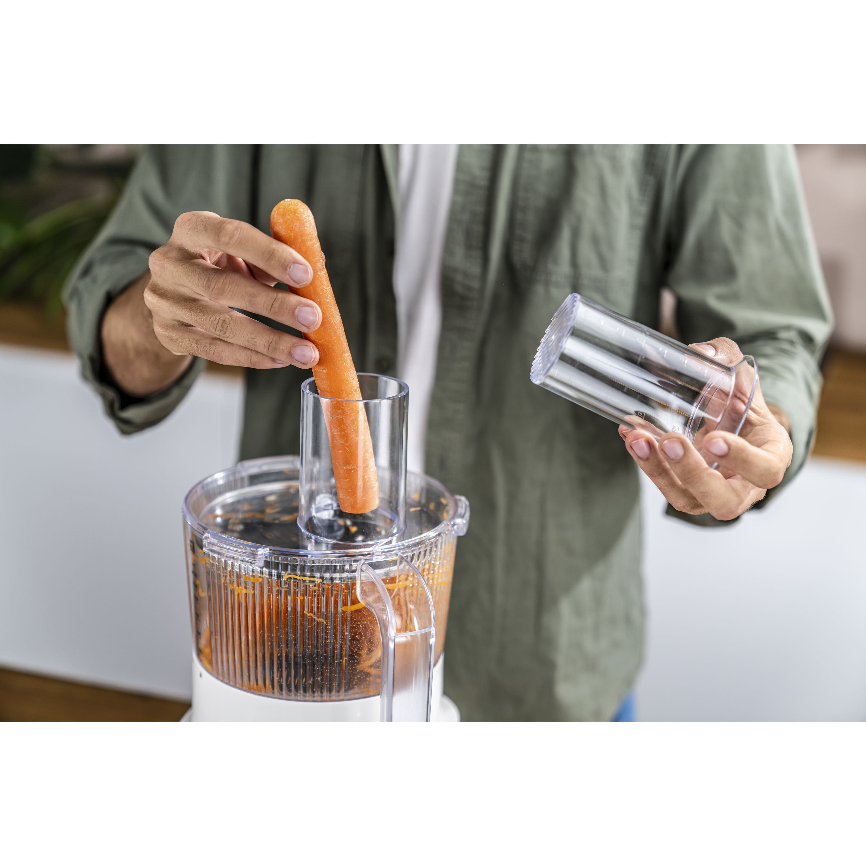 Küchenmaschine Zubehör 1,2 l, Schwarz