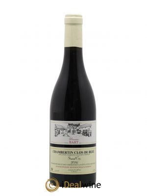 Chambertin Clos de Bèze Grand Cru Bart (Domaine)  2016 - Lot de 1 Bouteille