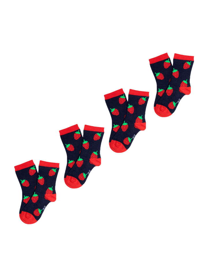 Unabux Freizeitsocken Prints in TINY STRAWBERRY günstig kaufen