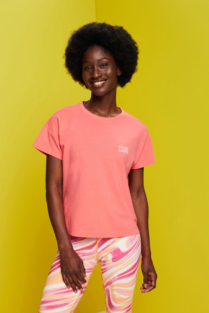 T-Shirt mit Logo-Print