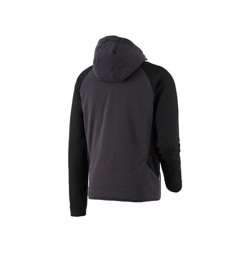 Hybrid Kapuzenstrickjacke e.s.trail