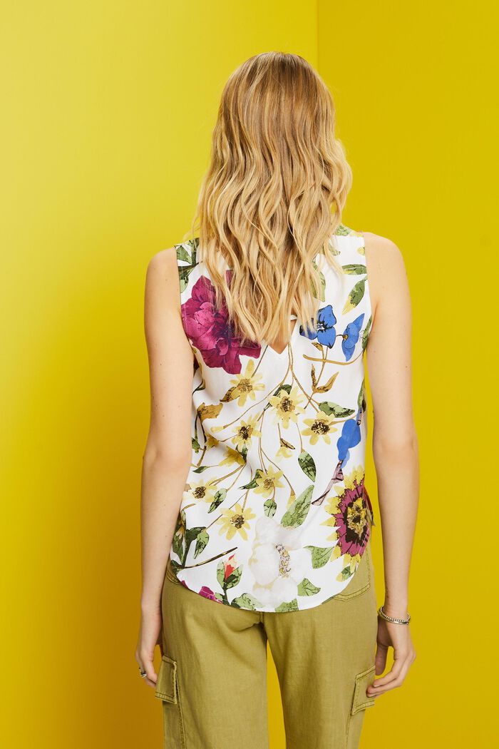 Ärmellose Bluse, LENZING™ ECOVERO™