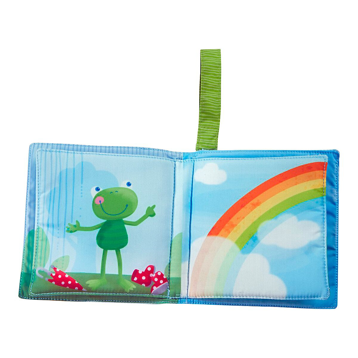 HABA 306028 Stoffbuch Regenbogenwelt