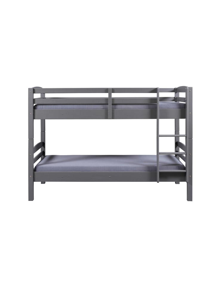ebuy24 Etagenbett Lavius Grau 210 x 102 cm günstig kaufen onesize