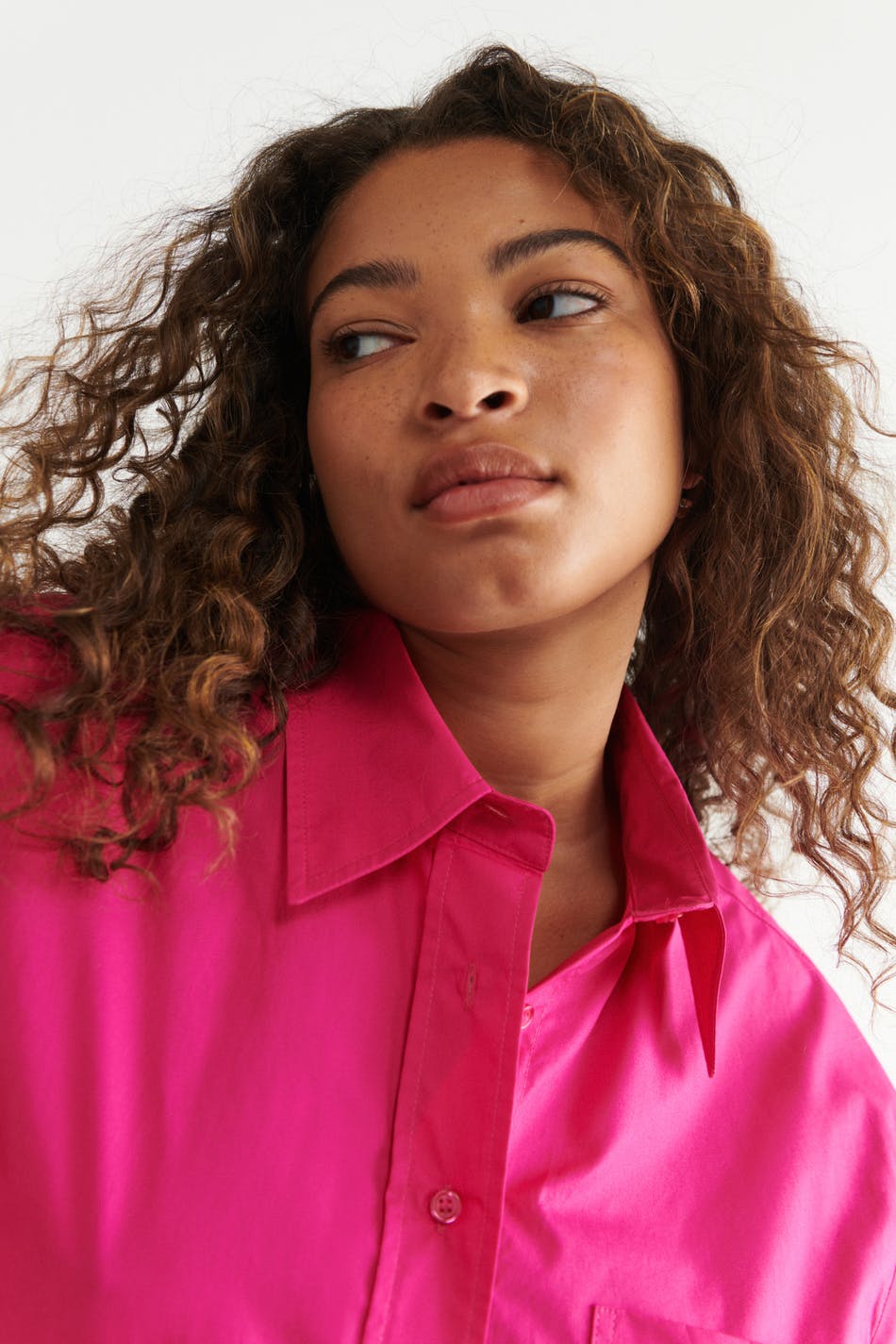 Gizem poplin shirt