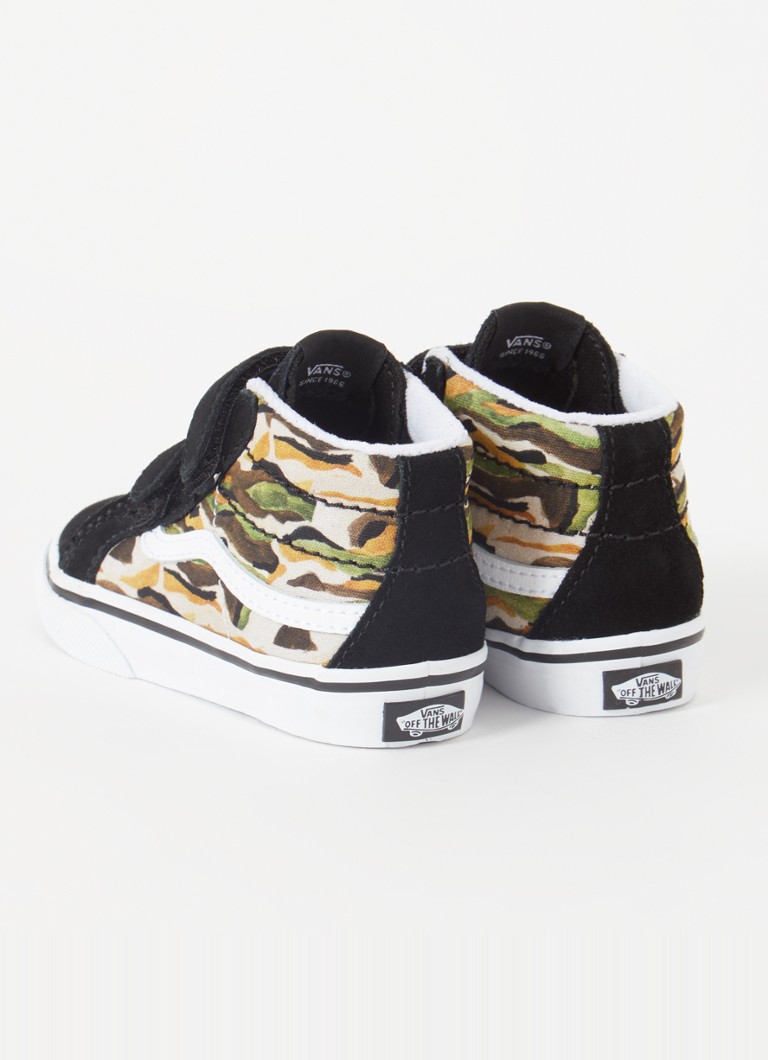 Sneakers VANS Sk8-Mid con dettagli in pelle scamosciata