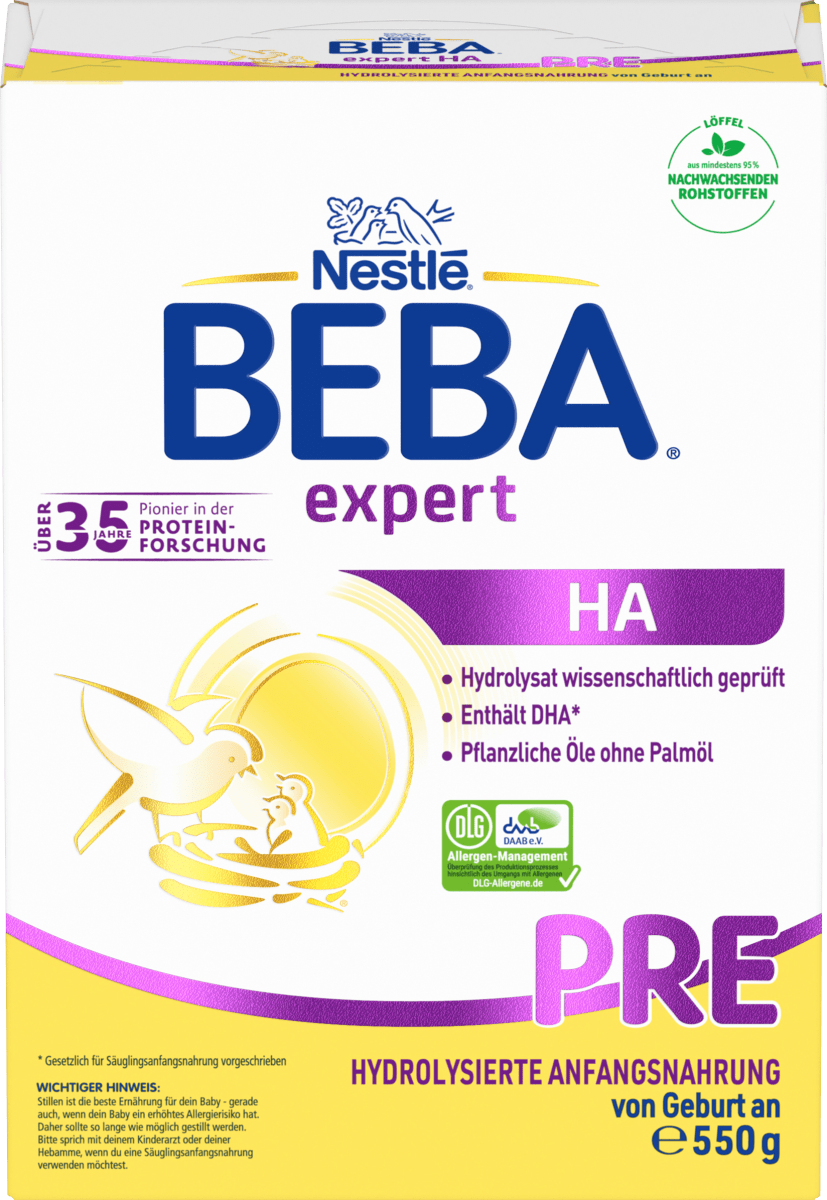 Anfangsmilch Expert HA Pre von Geburt an, 0,55 kg