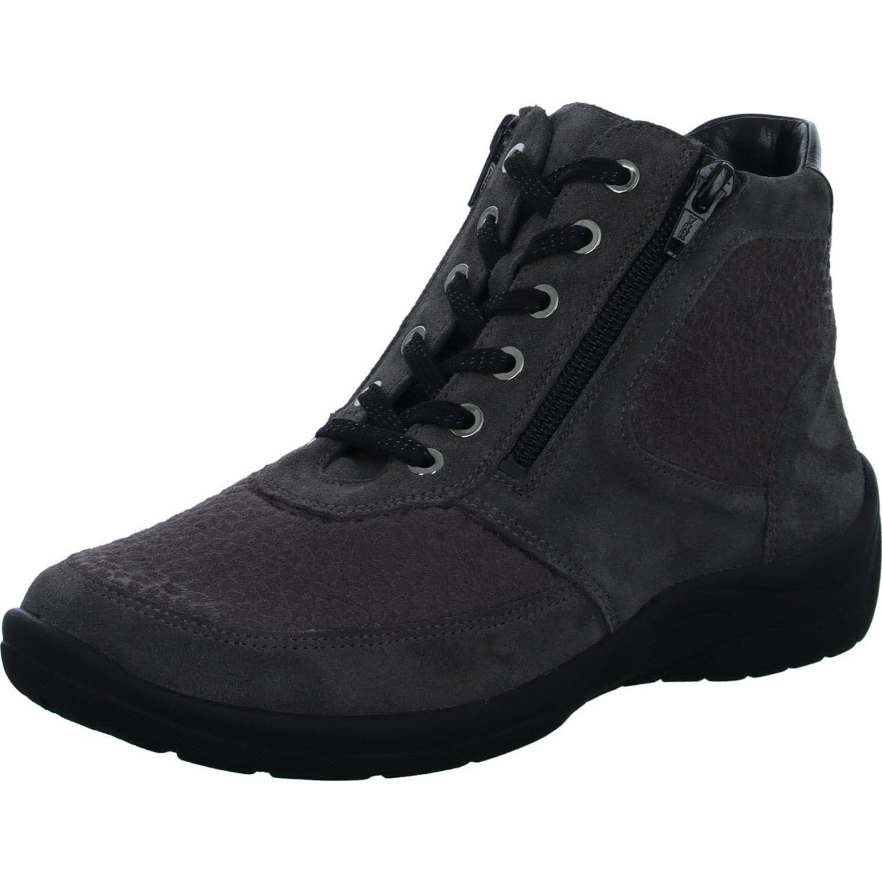 WALDLÄUFER Winterstiefel grau