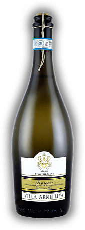 Villa Armellina, Prosecco Edizione Oro, DOC, Vino Frizzante, Venetien  Villa Armellina, Prosecco Edizione Oro, DOC, Vino Frizzante, Venetien  Lebhaft, frisch und spritzig. 0,75	 Liter - Vol 10,5%