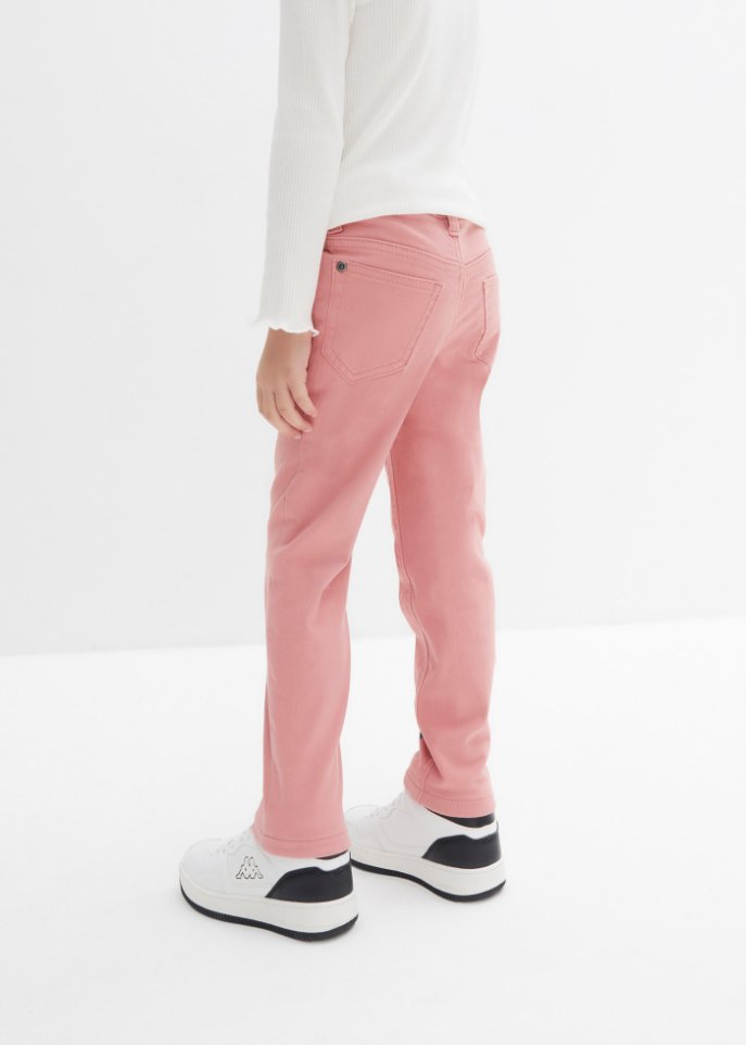 Mädchen Thermotwillhose mit Jerseyfutter
