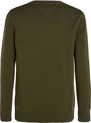 TOMMY-JEANS Herren Strickpullover ESSENTIALS aus Bio-Baumwolle