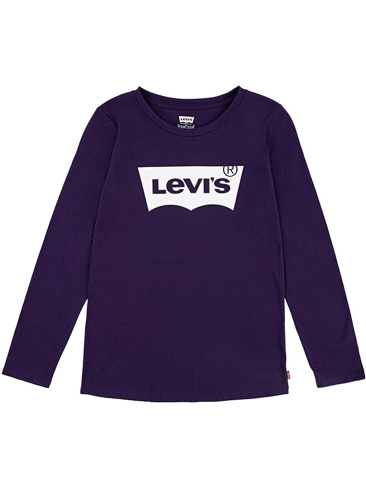 Levi's Kids Longsleeve in Lila günstig kaufen