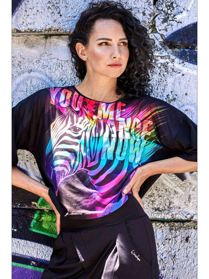 Winshape Functional Light and Soft Dance-Top DT109LS in rainbow zebra/black günstig kaufen