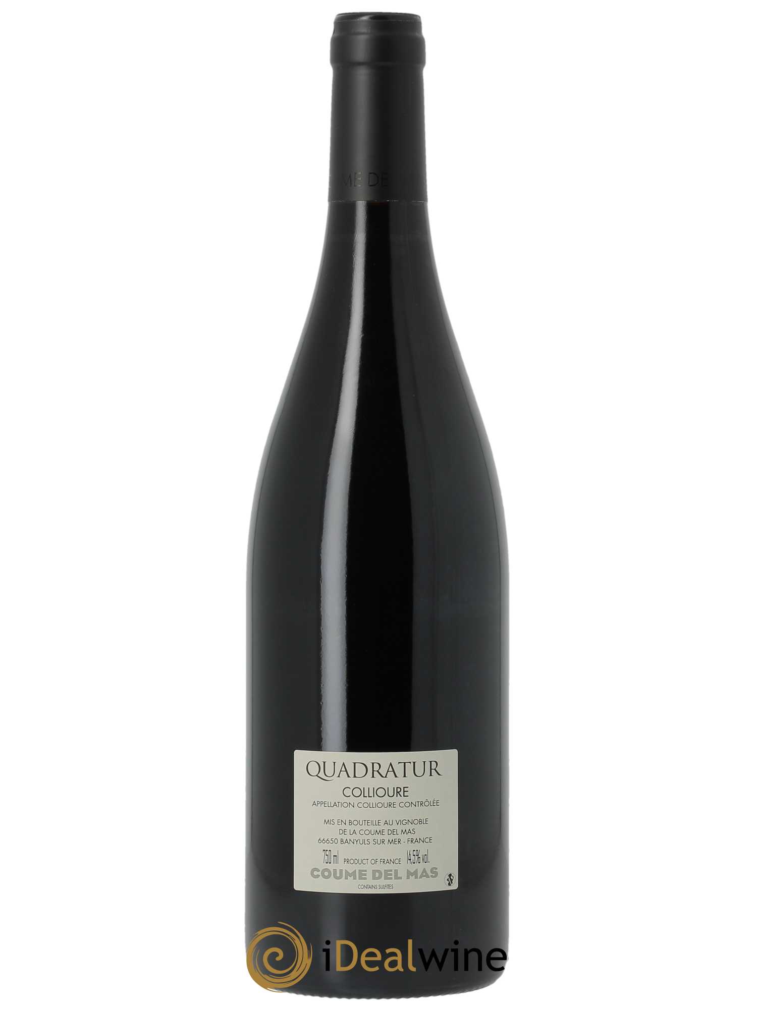 Collioure Coume del Mas Quadratur  2021 - Lot de 1 Bouteille