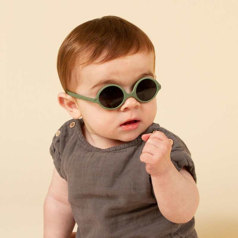 Lunettes de soleil 0-1 an Diabola kaki Ki et La