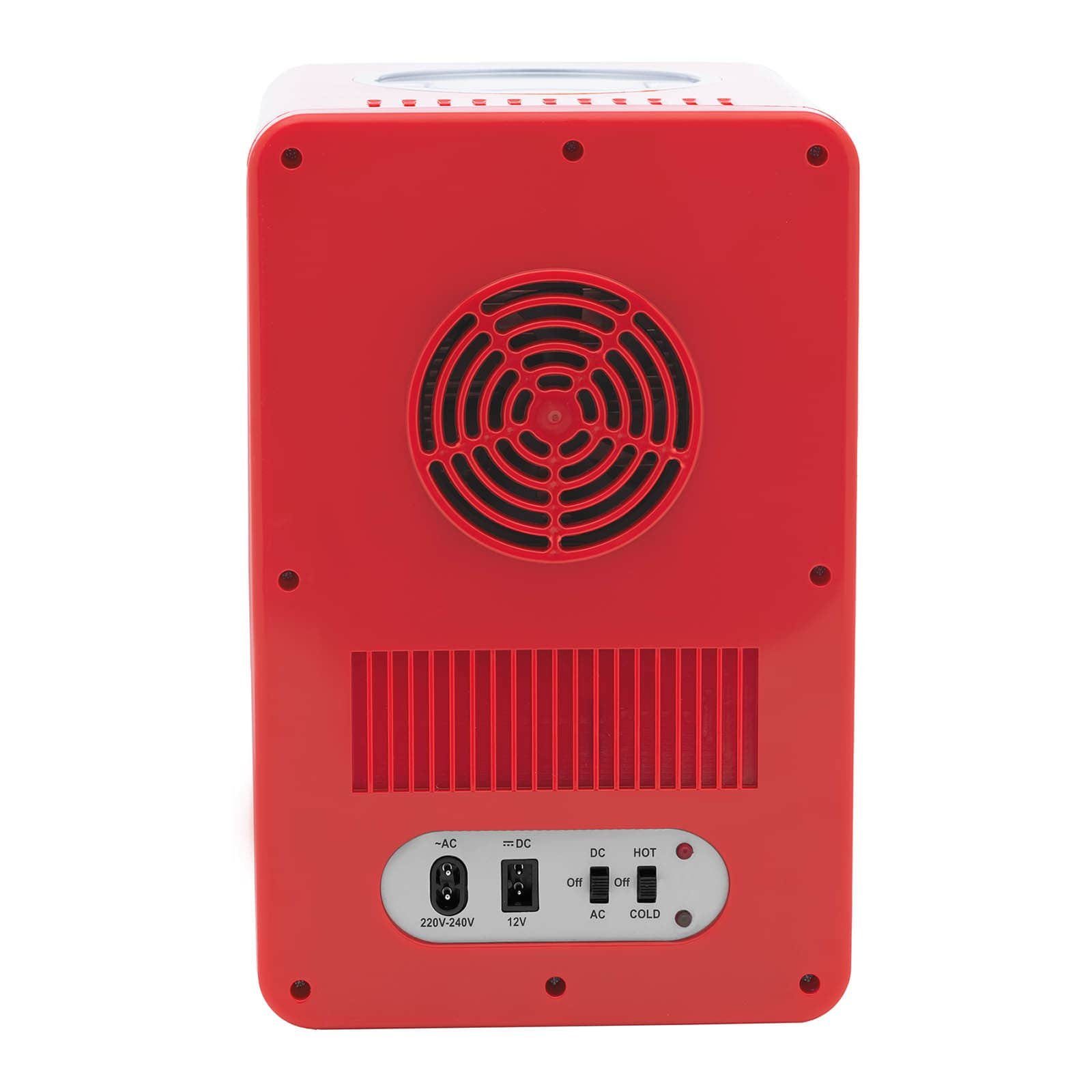 MSW Elektrische Kühlbox Mini-Kühlschrank 12 V/230 V - 2-in-1-Gerät mit Warmhaltefunktion - 6 L