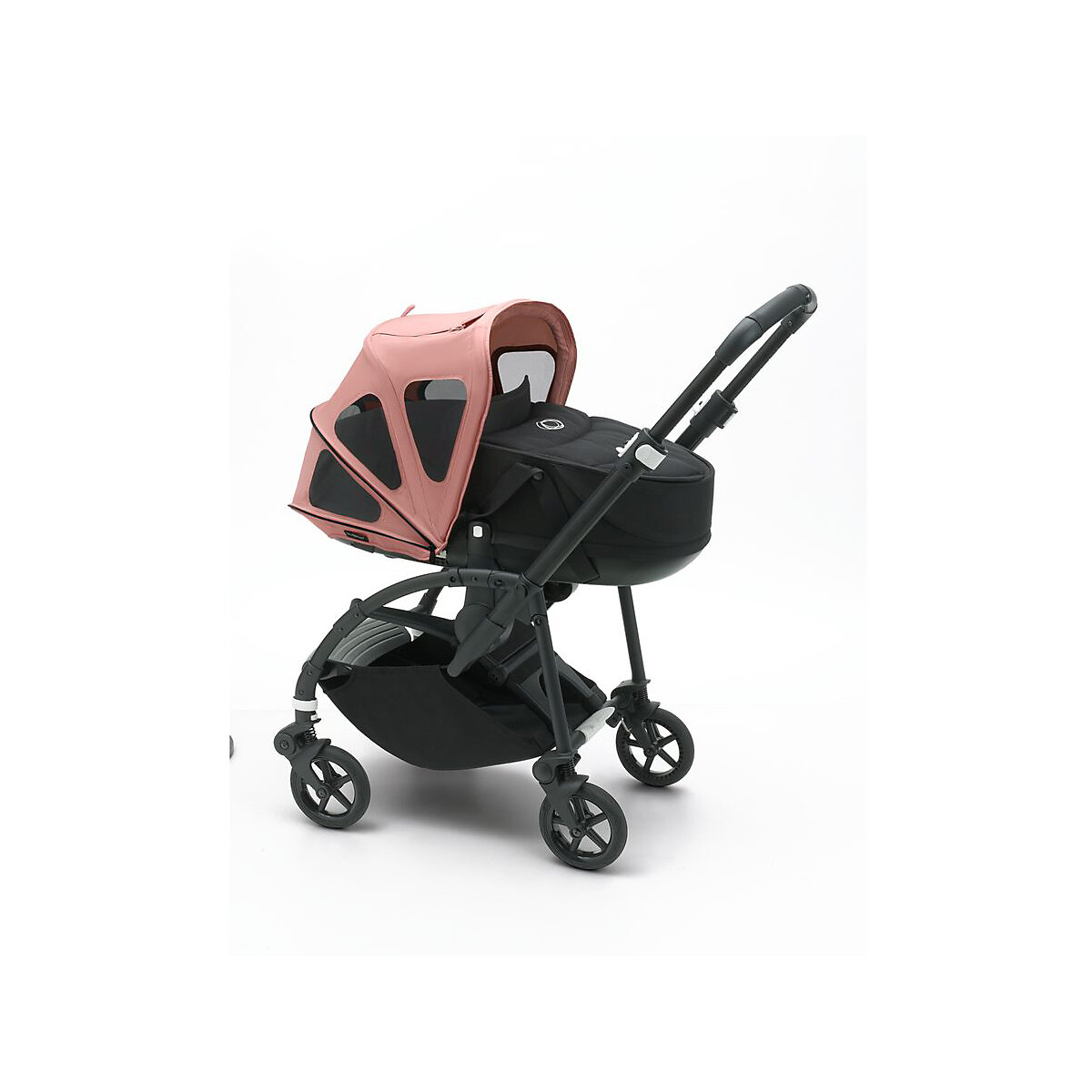 Bugaboo Bee Sonnendach mit Lüftungsfenstern Morgenrosa