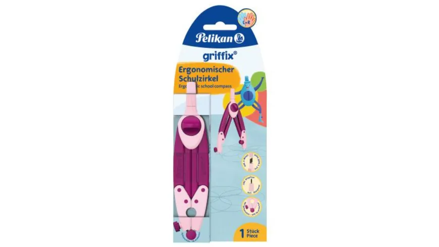 Pelikan griffix® Zirkel Sweetberry mit Spitzenschutz